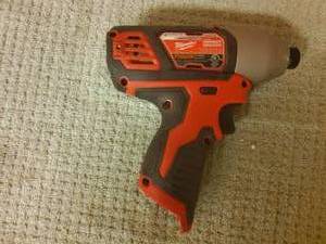 Milwaukee m12 14 in impact, used tool only