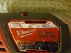 Milwaukee M-18 Brushless 14 in impact driver 2656-20
