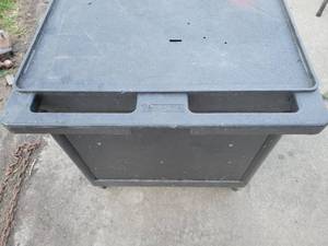 Rolling, Metal Work Cart
