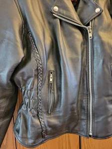 Ladies Leather Mortorcyle Riding Outfit ( Nice, Quality Style)