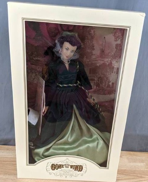 Scarlett o hara franklin selling mint doll