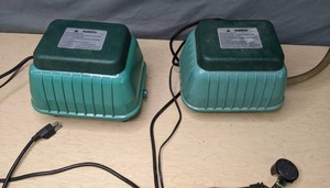 lot 94 image: Set of 2 Aquarium Air Pumps X