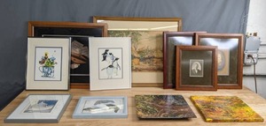 lot 143 image: Assortment of Art by Jean Haefele and Karen Becker Benedetti and more X