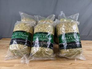 lot 113 image: (6) Bags of Clear-Water Barley Straw Pond Treatment X