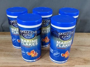 lot 63 image: Set of 5 Omega One Marine Flakes X
