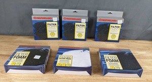 lot 72 image: Marineland Polishing Filter Pads & Filter Foam X