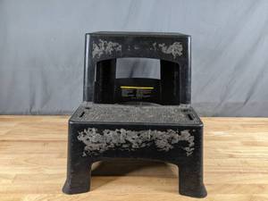 lot 52 image: Small Black Stepstool X