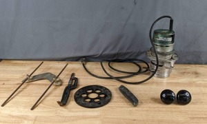 lot 307 image: Assortment of Tools Stanley Industrial 91258 Router, Box Cutter and More Z