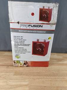 lot 295 image: Profusion Heat Heavy Duty Heater with Thermostat Z