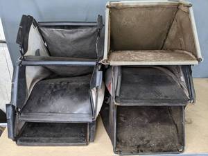 lot 313 image: Assortment of 6 Lawnmower Bags by Toro, Craftsman, Honda Z