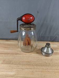 lot 155 image: Antique Butter Churn Q