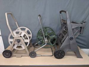 lot 265 image: Group of 3 Hose Reels (Hosemobile, Suncast and Other) Q