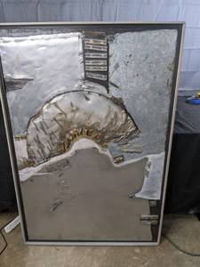 lot 38A image: Decorative Silver Art Piece from Crabwalk Solo 2003 R