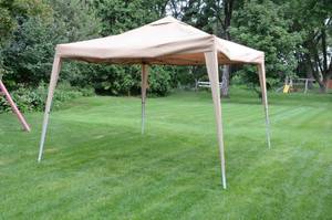 lot 2A image: NEW 10 x 10 Popup Gazebo Canopy Tent with Mosquito Net for Outdoor Party V