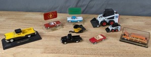 lot 282 image: A Collection of Replica Cars, Trucks, and Construction Vehicles Q