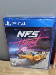 lot 300 image: 4 Brand New Video Games PS4 & Nintendo Switch NFS Heat Descenders Game Night LOL T