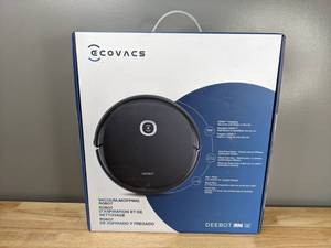 lot 9 image: Brand New ECOVACS DEEBOT U2 2-in-1 Robot Vacuum Cleaner and Mop with WiFi & App T