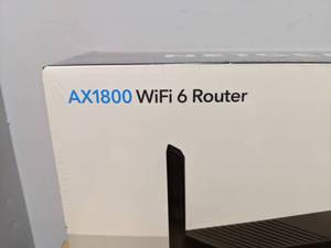 lot 48A image: Brand New NETGEAR - RAX20 AX1800 Wi-Fi 6 Router with USB T