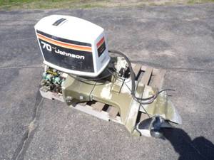 70 HP Johnson Outboard Motor