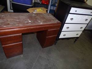 Dresser and Desk
