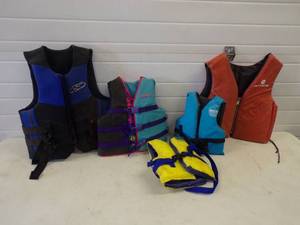 5 Life Jackets