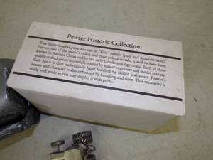 Pewter Collectable Tractor