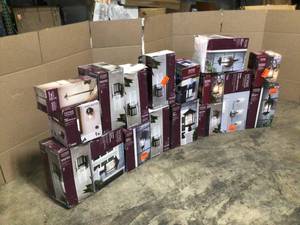 Lot of assorted Home Decorators Lighting  various models and conditions see pictures