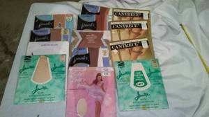 13 Packages Vintage Nylons New Old Stock