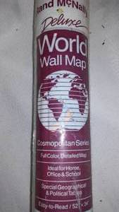 Rand McNally Wall Map -New.