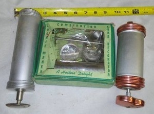 3 Vintage Cookie Presses & Attachments.