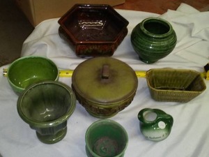 Pottery � Green Tones