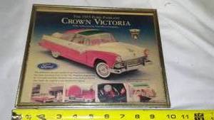Ford Crown Victoria 1955 Framed Advertisement