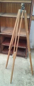 Vintage Wood Tripod