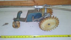 Vintage Tractor Sprinkler Cool
