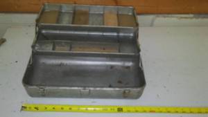 Metal Vintage Tackle Box