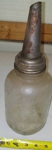 64 Oz Oil Jar & Spout. - The Master