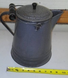 Enamelware I Gallon Pitcher - Nice