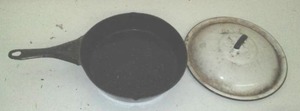 Enamel Ware Fry Pan 10.5 In.