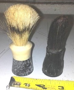 2 Vintage Shaving Brushes