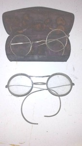 Antique Wire Rim Glasses (2)