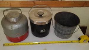1 Gallon Containers. (3)