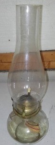 Kerosene Lamp 14 In. Tall