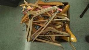 Wood Hangers -Dozens