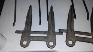 Spring teeth, and pick-up cutter guides. NEW