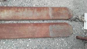 Forks for skid loader attachment. Never been attached 4 foot length.