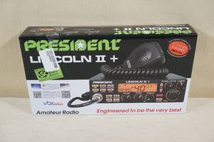 lot 1 image: NEW President Lincoln II  10 and 12 Meter Amateur Ham Radio