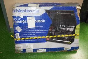 lot 4 image: Montezuma 36 x 17 Triangle Toolbox