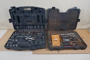 lot 16 image: Ratchet and Socket Sets - Many Craftsman
