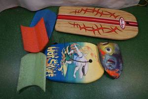 lot 52 image: Pool Floats and Boogie Board