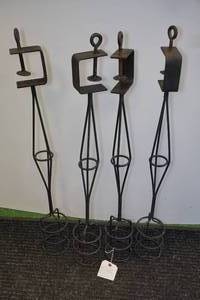 lot 66 image: Deck Rail Citronella Holders - Clamp On